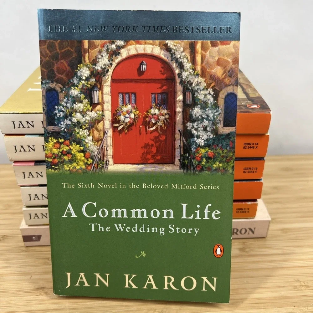 Jan Karon Mitford Series 7 Book Lot At Home Light Window Canaan Common Life
